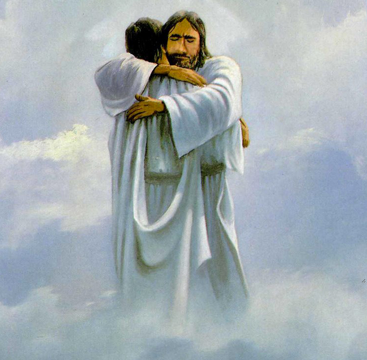 clipart jesus holding a man up - photo #44